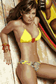 輸入水着 LPHT40342 Triangle Top and Paisley Printed Thong Bottom