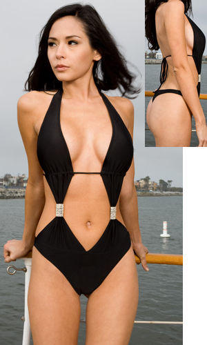 輸入水着 LFP449109 Kona Halter Neck Swimsuit