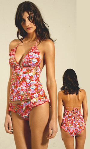 輸入水着 LCL105105-105106 Gypsy Love Tankini and Scoop Bottom