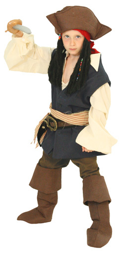 コスチューム JRU802533 Child Jack Sparrow Costume