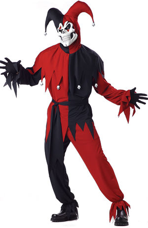 コスチューム LCC00746 Evil Jester Costume