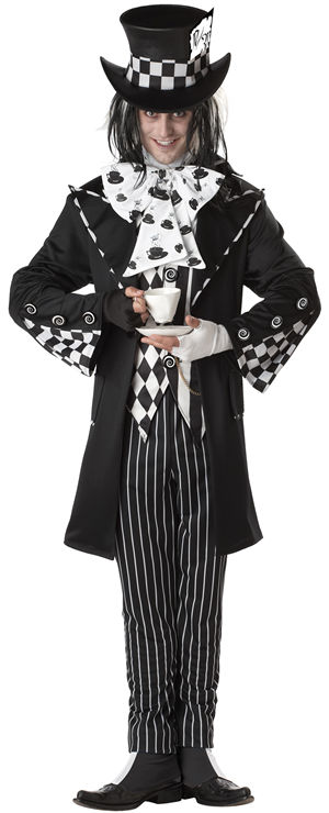 コスチューム LCC01101 Dark Mad Hatter Costume