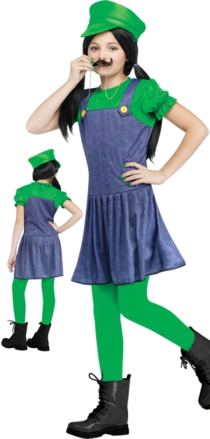 コスチューム LFU110832G Pretty Plumber Girl Costume
