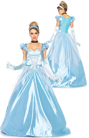 コスチューム LLA85518-16B Classic Cinderella Costume Set