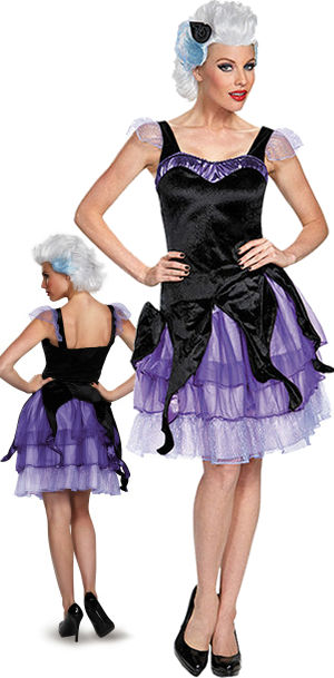 コスチューム LDS85690 Ursula Deluxe Adult Costume