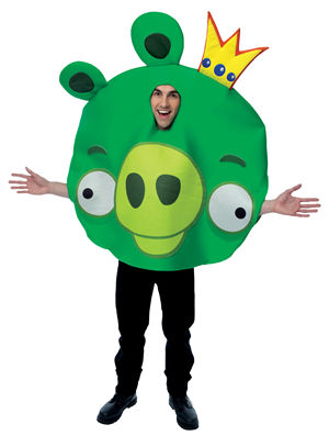 コスチューム LPM751811 Angry Birds King Pig Adult Costume