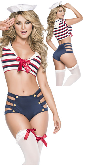 コスチューム LEP6276 High Seas Cutie Sailor Costume