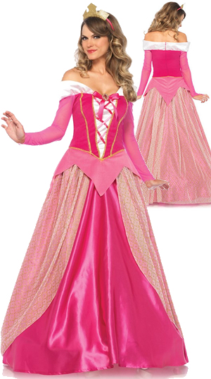 コスチューム LLA85612 Princess Aurora Costume 2pc