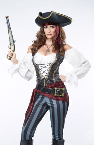 コスチューム LCC01393 Brazen Buccaneer Costume