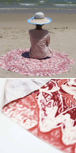 輸入水着 JZZC05154T1 Round Beach Sheet