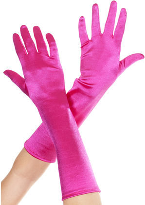 コスチューム LML426 Elbow Length Satin Gloves