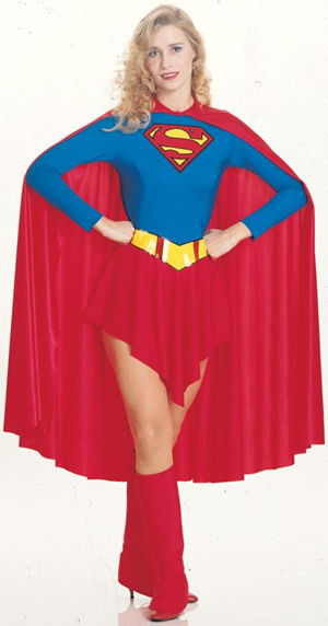コスチューム LRU15553 Classic Adult Supergirl Costume