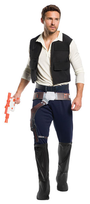コスチューム LRU820977 Mens Classic Star Wars Han Solo Costume