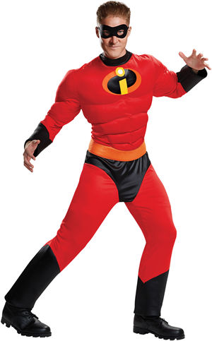 コスチューム LDS66844 Mr. Incredible Classic Muscle Adult Costume