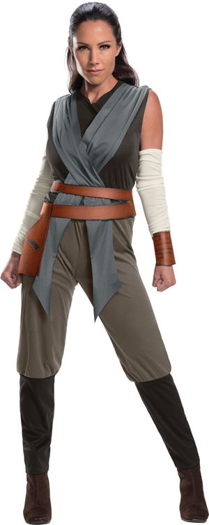 コスチューム LRU820694 Adult Rey The Last Jedi Costume