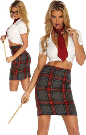 コスチューム LFP553456 Tantalizing Teacher Costume