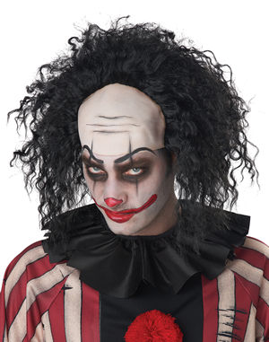 コスチューム LCC70945 Clown Pattern Baldness Wig
