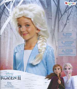 コスチューム LDS22810 Frozen2 Elsa Child Wig