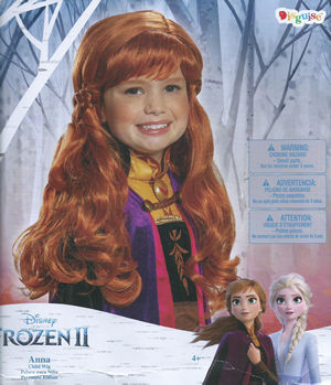 コスチューム LDS22815 Frozen2 Anna Child Wig
