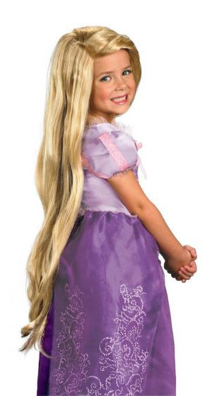 コスチューム LDS13745 Girls Tangled Rapunzel Wig